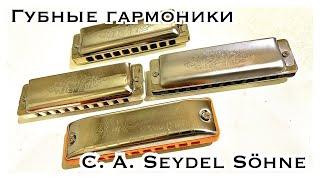 Губные гармоники Seydel Session Steel 1847 silver classic noble