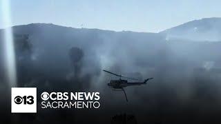 Wind-driven Corral Fire burned 14000 acres in San Joaquin County