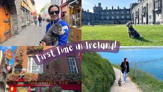 First Impressions of Ireland Dublin + County Carlow + County Kilkenny  LESBIAN TRAVEL COUPLE VLOG