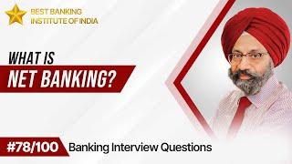 What is Net Banking? Best Answer For Banking Aspirants  Mr. Jasbir Singh  IPB India