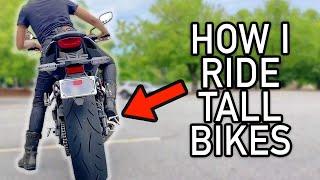 Short Rider Tips by a Short Biker Girl SPORT BIKE edition