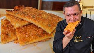 SCHIACCIATA DI PATATE al FORNO CROCCANTE - La Ricetta FACILE e DELIZIOSA