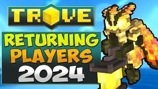 TROVE GUIDE FOR RETURNING PLAYERS 2024 Crystal 5 Gear Cosmic Dragon Skill Tree Taxes & More