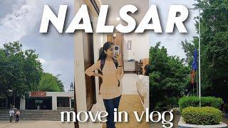 Moving into NALSAR  dramatic vlog  CLAT  NLU