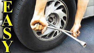 How to Change a Tire plus jacking it up