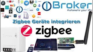 Zigbee Geräte integrieren in IoBroker CC2531 USB Stick Sonoff ZBMini Raspberry Pi