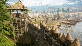 Land of the Vikings  DEFENSE UPDATE Promising Viking Survival City Builder with Viking Raids