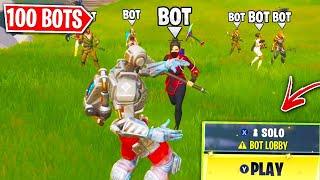 How To Get On BOT LOBBIES In Fortinte chapter 2 season 2 BOT LOBBIES FORTINTE PS4 XBOX PC