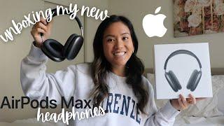 AIRPODS MAX UNBOXING  first thoughts & comparison to Beats Solo 3