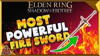 Elden Ring Shadow Of The Erdtree - Fire Knights Greatsword Location - Best New Fire sword