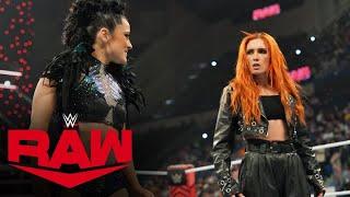 Lyra Valkyria helps Becky Lynch fight Damage CTRL as Liv Morgan exits Raw highlights May 6 2024