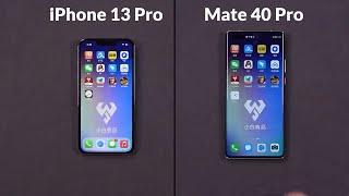 Huawei Mate 40 Pro VS iPhone 13 Pro - SPEED COMPARISON
