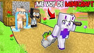 WINKI SE VA DE MINECRAFT para SIEMPRE 