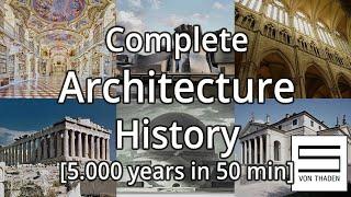 Architecture History All Architectural Styles & Epoches Complete Overview University Lecture