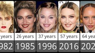 Madonna from 1982 to 2023