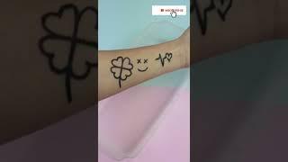 TATUAGEM FALSA TEMPORÁRIA CASEIRA #1