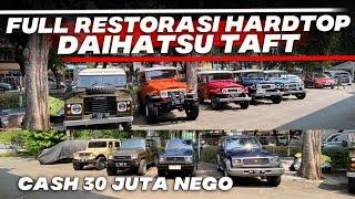 HARGA MULAI 30 JT MOBIL JEEP BEKAS MURAH FULL RESTORASI TERBAIK TOYOTA HARDTOP DAIHATSU TAFT ROCKY