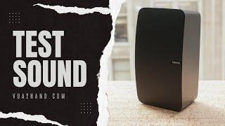 Test sound cặp loa Sonos Play 5 Gen 2 - Bass test 