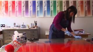 Monotype Printing with Akua Inks