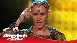 Special Head - Monk Levitates Above a Pyramid and Disappears - Americas Got Talent 2013