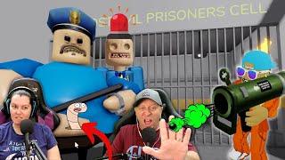 Escape BARRYS PRISON RUN First Person OBBY on ROBLOX