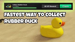 Fastest Ways To Complete Collect Rubber Duck Daily Quest  Roblox A Dusty Trip