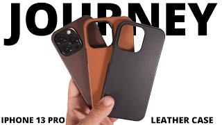 iPhone 13 Pro Case Journey Leather MagSafe Cases