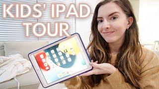 WHATS ON MY KIDS IPADS  3 & 5 YEAR OLD LEARNING GAMES + APPS