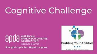 Cognitive Challenge