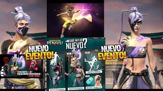 EVENTOS CONFIRMADOS NUEVA AGENDA SEMANAL FREE FIRE  CONSIGUE NUEVO YIN-YANG MORADO OPERACION DENSHO