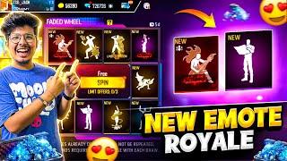 Free Fire I Got All Rare New Emotes New Luck Royale EventIn 9 Diamonds -Garena Free Fire