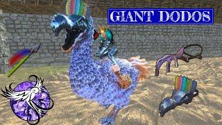 BREEDING GIANT WAR DODOS  S1E34  ARK Survival Evolved Mobile