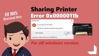 Cara mengatasi error 0x0000011b saat sharing printer  WORK 100%