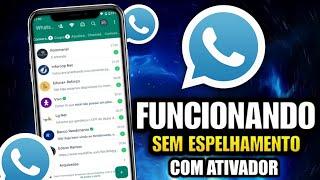 NOVO WHATSAPP PLUS ULTRA FUNCIONANDO COM NÚMERO DIRETO COM ATIVADOR SEM ESPELHAR 