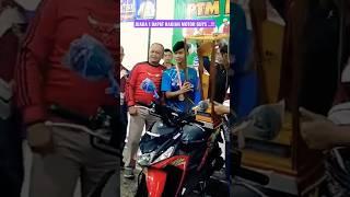 JUARA 1 DAPAT HADIAH MOTOR PLUS PIALA BERGILIR REVAN JABUNG