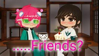 .....Friends?  Gacha Club  Saiki K  Saiki x Satou  Part 1?