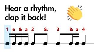 Rhythm Clap Along Level 4 to 5 for BeginnersKids 
