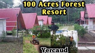 100 acers yercaud காட்டுக்குள்ள இப்படி ஒரு Resort ஆ #yercaud #yercaudresort #travel