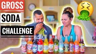 TRYING THE WORST SODA FLAVORS IN THE WORLD CHALLENGE DISGUSTING