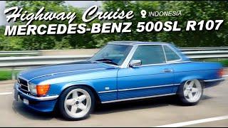 Highway Cruise with Mecedes-Benz 500SL R107  Indonesia Automotive Cinematic Videography