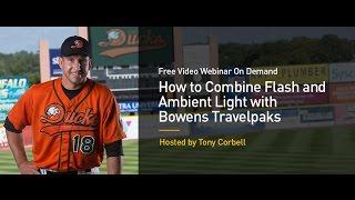 How to Combine Flash and Ambient Light with Bowens Travelpaks