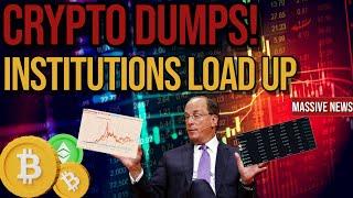 Crypto Dumps Causing Institutions To Load Up  Crypto News Update