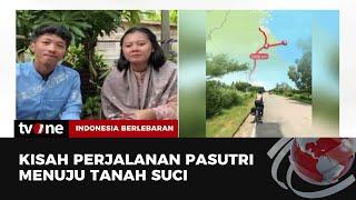 Cerita Pasutri Rafli dan Zahra Gowes Sepeda ke Mekkah  Indonesia Berlebaran