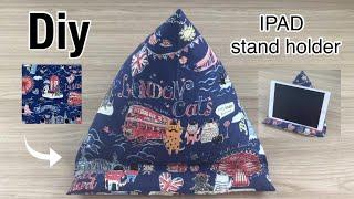 diy Ipad stand holder phone stand holder ที่วางไอแพด how to ipad stand holder easy stand holder