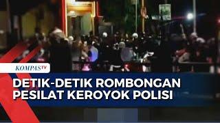 Rombongan Pesilat di Jember Keroyok 5 Polisi hingga Terluka