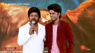 Raghava Lawrence Surprises Bala  Rudhran Audio Launch  Best Moments Priya Bhavani Shankar Sun TV