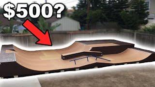 The Cheapest Backyard Skatepark You Can Buy