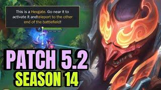 WILD RIFT JHIN SEASON 14 GAMEPLAY IN PATCH 5.2  HEXTECH RIFT NEW BUILD ECLIPSE?