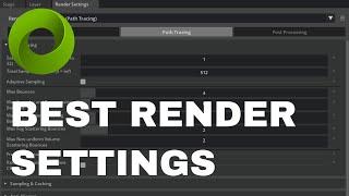 Best Render Settings for NVIDIA Omniverse USD Composer