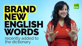 10 Brand New English Words Added To The Dictionary  Improve English Vocabulary  Speak Fluently